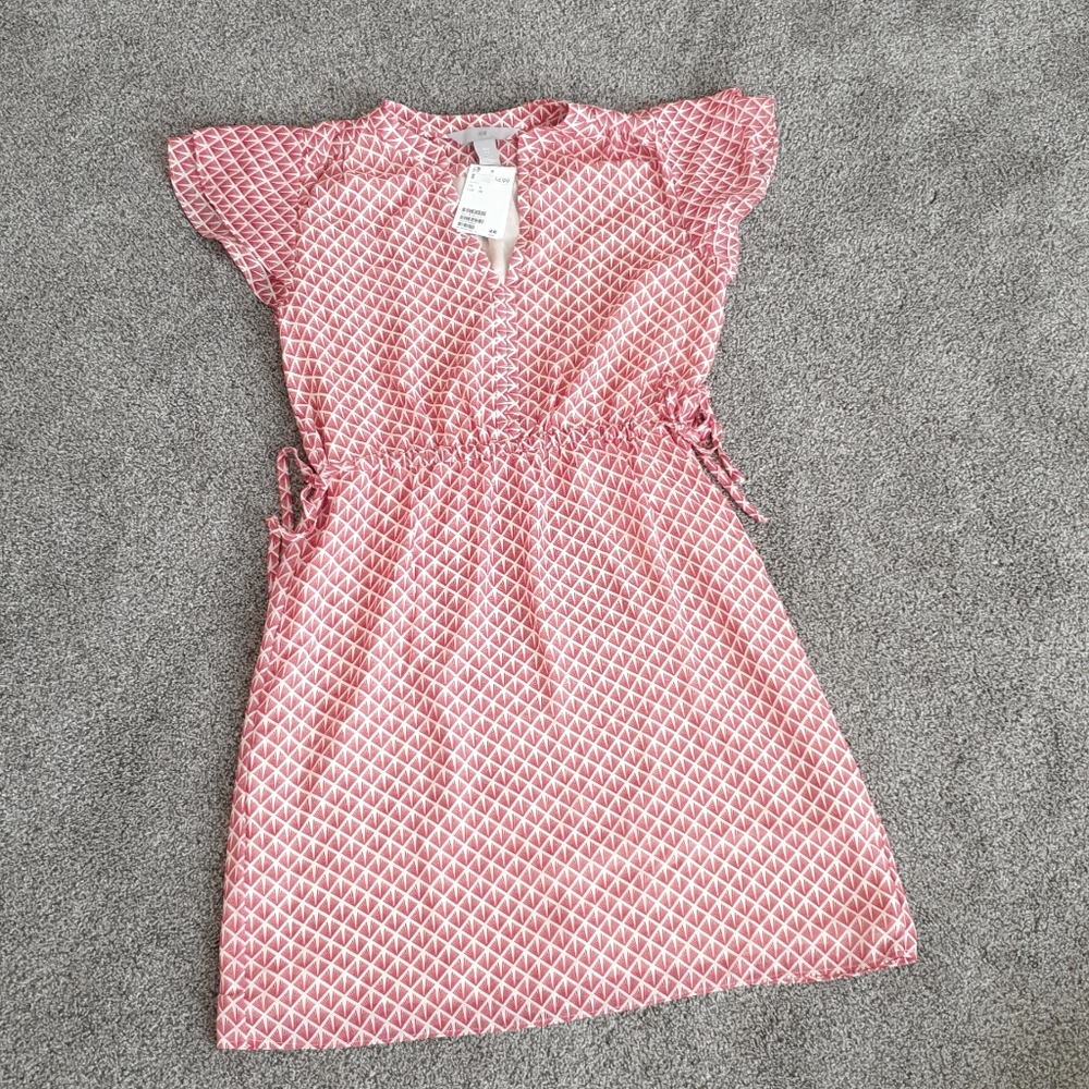 H&M mid length dress with cinch waist